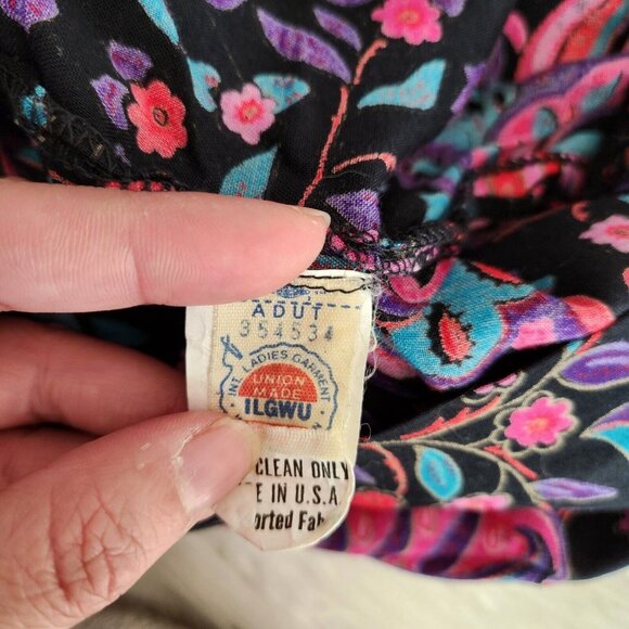 Jane Schaffhausen belle france dress Women's 10 Velvet‎ Black - Picture 4 of 12